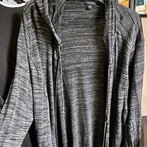 Torrid long sleeve grey hoodie